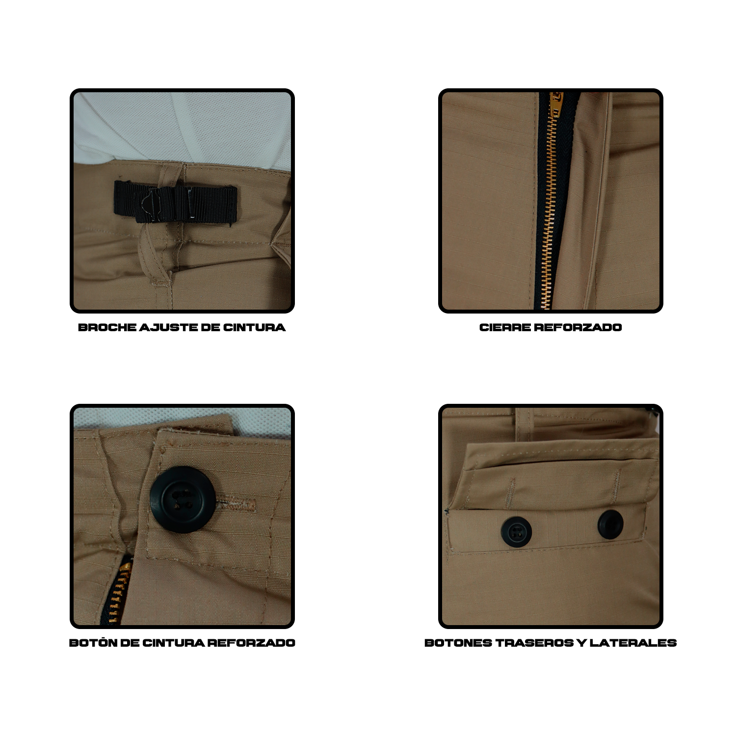 Pantalón Táctico Militar Cargo Ripstop Otan