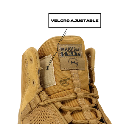 Botas Tácticas Alpha Freedom 6 Coyote (Cortas) ORIGINAL SWAT SWAT ORIGINAL