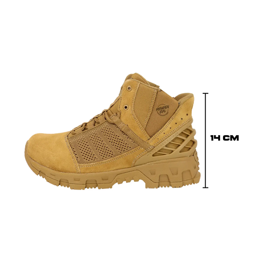 Botas Tácticas Alpha Freedom 6 Coyote (Cortas) ORIGINAL SWAT
