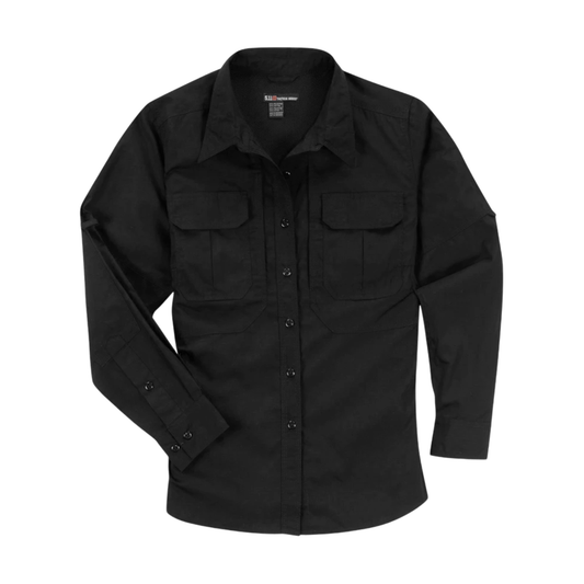Camisa Táctica Taclite Negra Para Dama 5.11