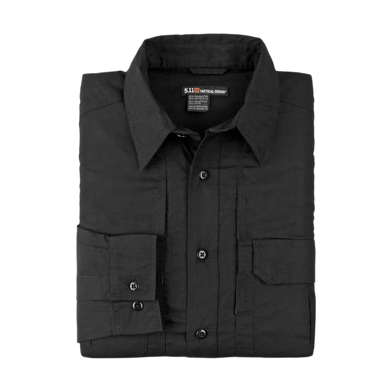 Camisa Táctica Taclite Negra Para Dama 5.11
