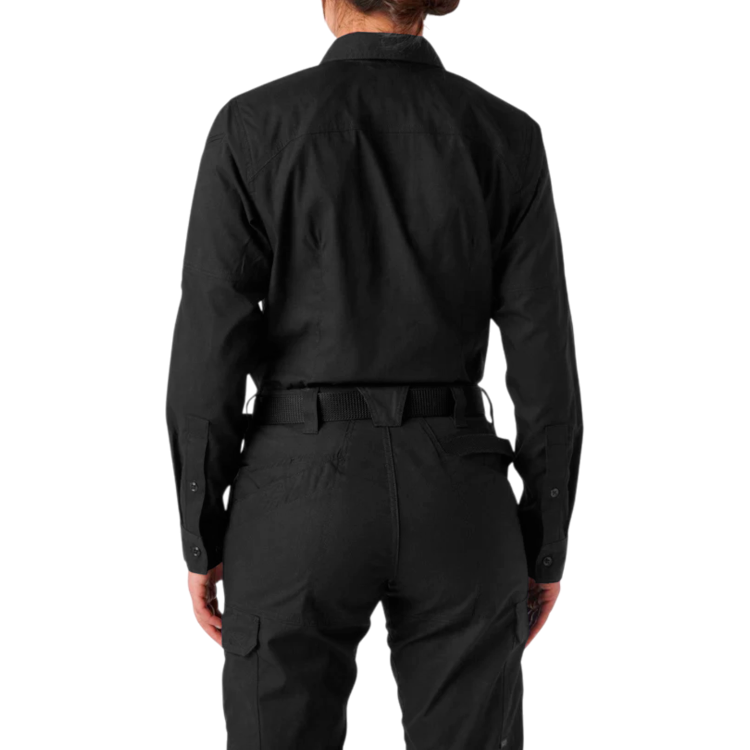 Camisa Táctica Taclite Negra Para Dama 5.11