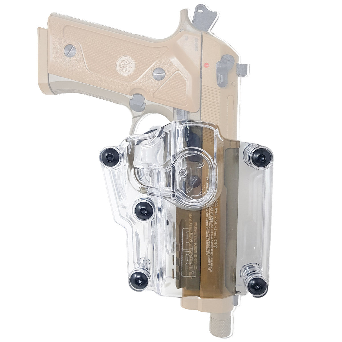 Funda Para Pistola Holster Universal Cytac Transparente