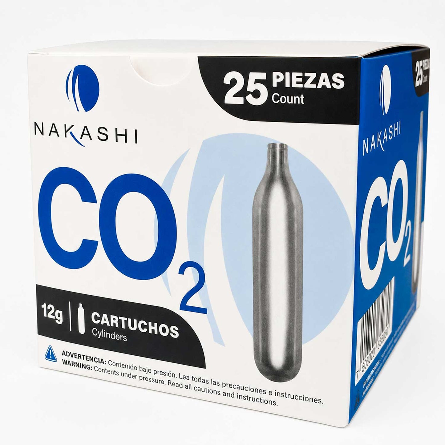 Caja con 25 piezas, perfecta para tener suficientes repuestos disponibles y utilizarlos cuando sea necesario.