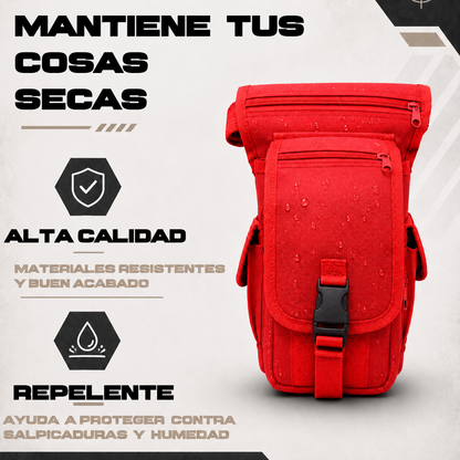 Piernera Tactica Mochila Muslera Porta Celular Multiusos Residen Evil Militaría