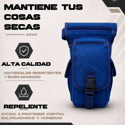 Piernera Tactica Mochila Muslera Porta Celular Multiusos Residen Evil Militaría