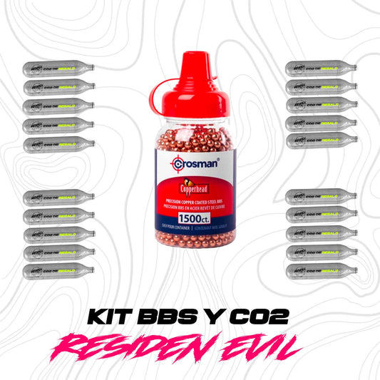 Kit para pistolas de balines 4.5mm