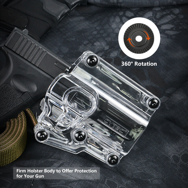 Funda Para Pistola Holster Universal Cytac Transparente