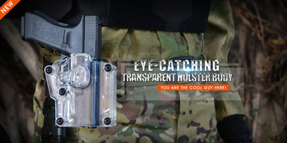 Funda Para Pistola Holster Universal Cytac Transparente Cytac Tactical