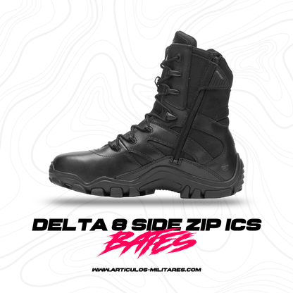 Botas Tacticas Bates Delta 8 Tecnología Ics Cuero Balístico