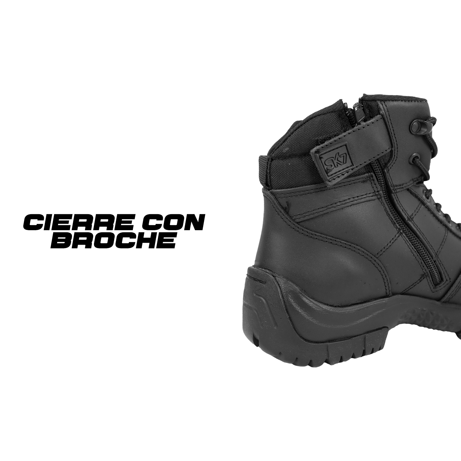 Botas Táctica D-force 707 Policía Militar Negro