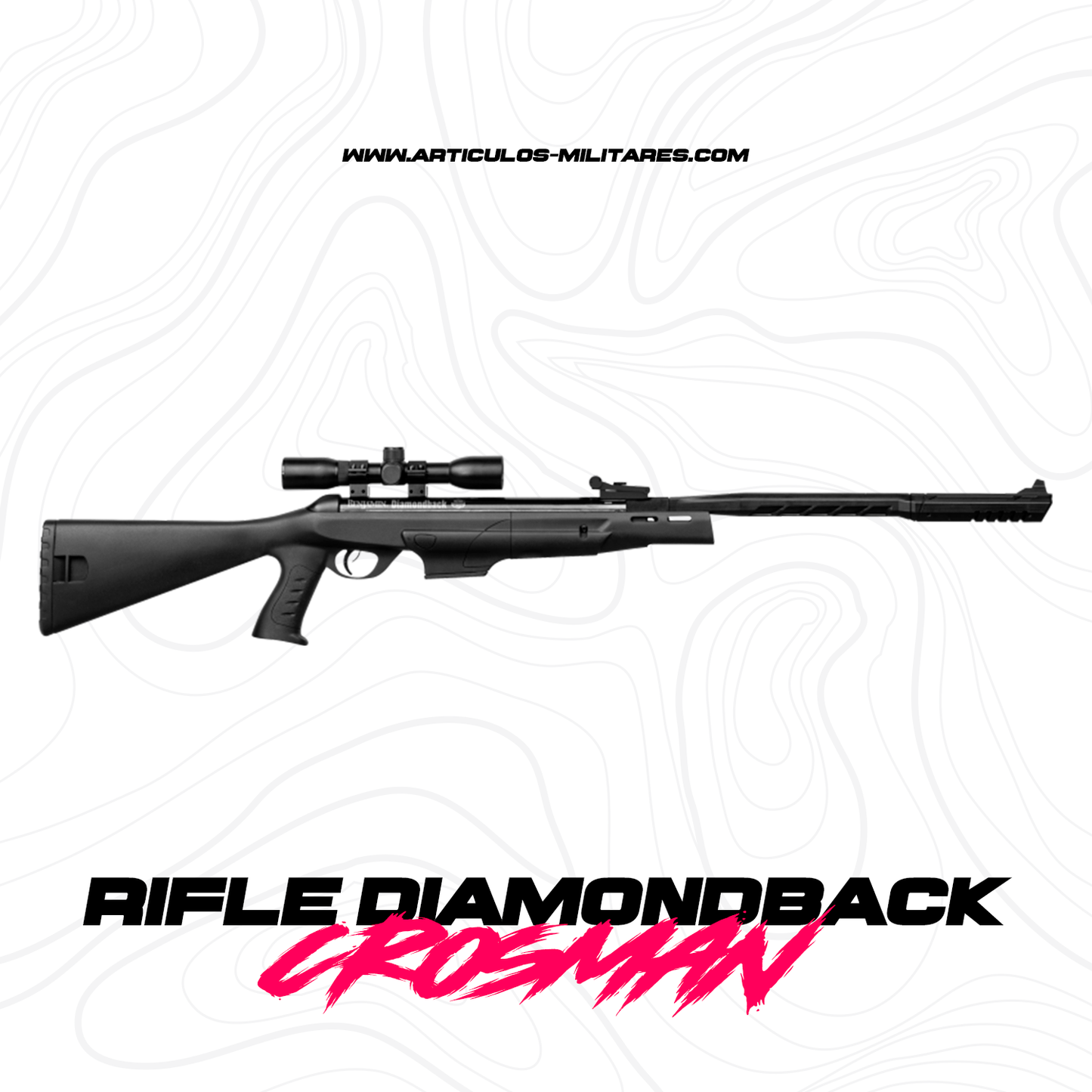 Rifle Diamondback Nitropistón .22mm Mira 4x32 CROSMAN