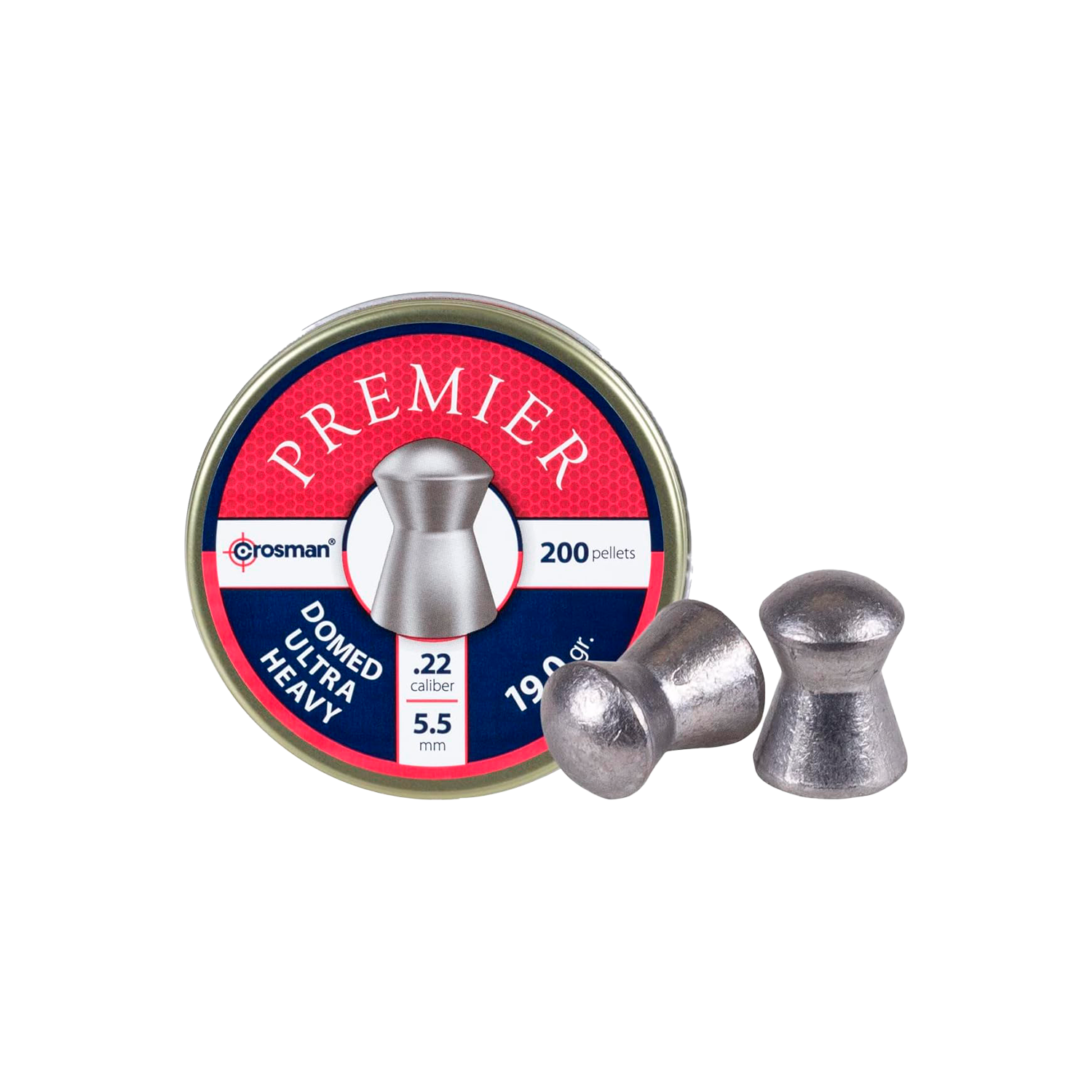 Diabolos Domed Ultra Heavy .22 (5.5mm) 200 Piezas CROSMAN