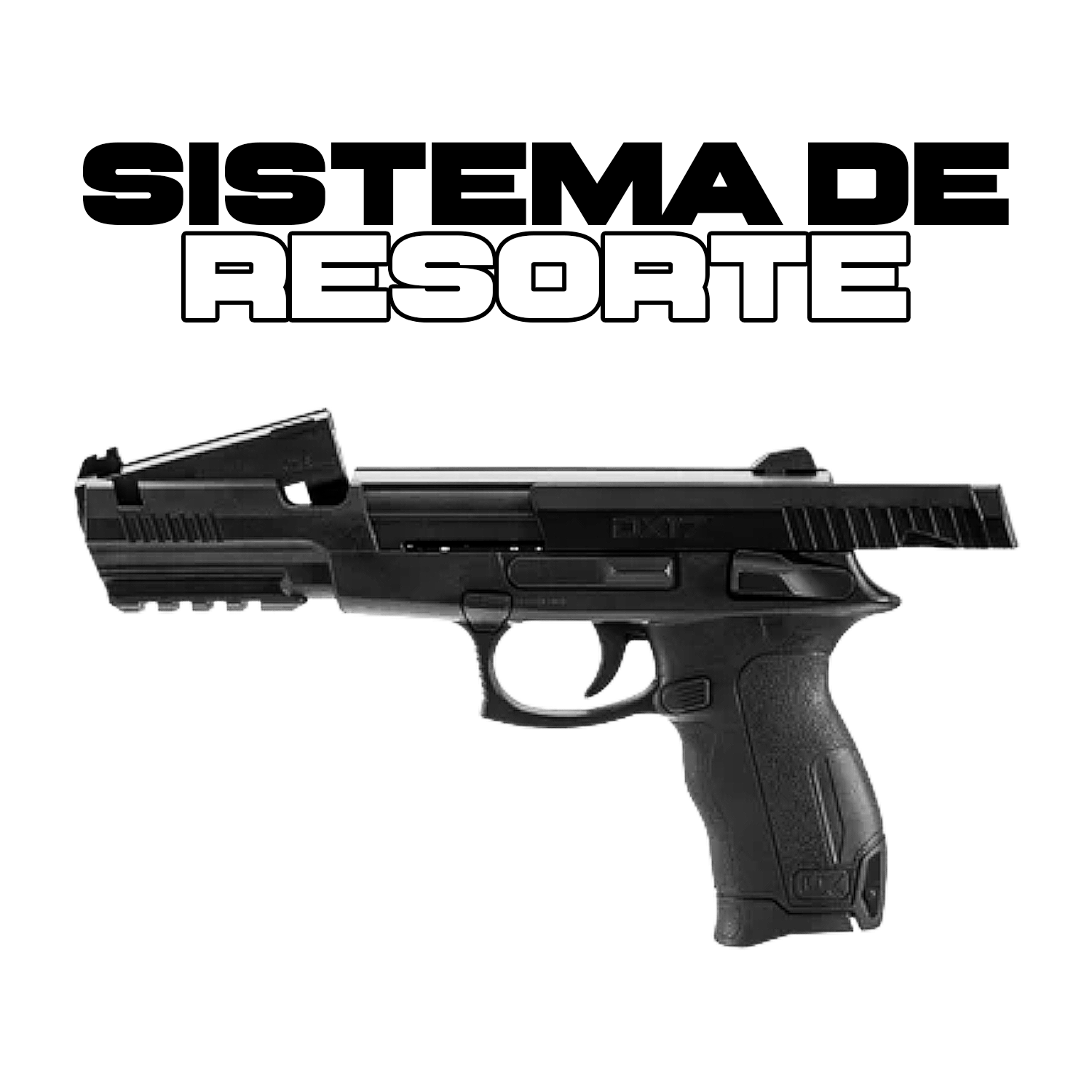 Pistola DX17 + 200 BBS KIT UMAREX