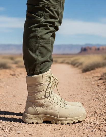 Botas Tácticas Militares Modelo Ram Caqui Residen Evil Militaría