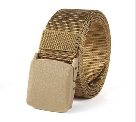 Productos Cinturón De Lona Nylon Hebilla De Plástico Unisex