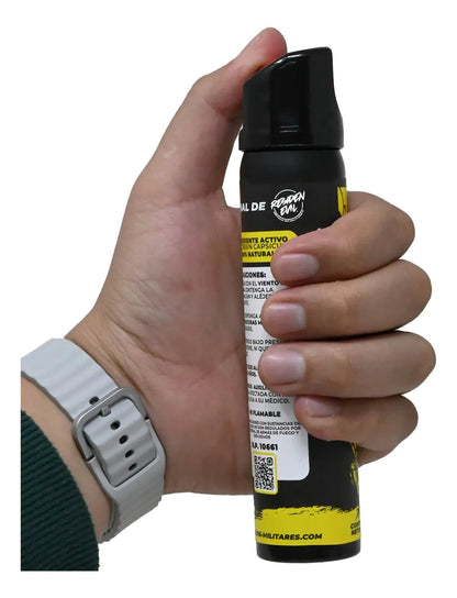 Kit Para Defensa Personal Stun Taser y  Gas Pimienta 135g Residen Evil Militaría