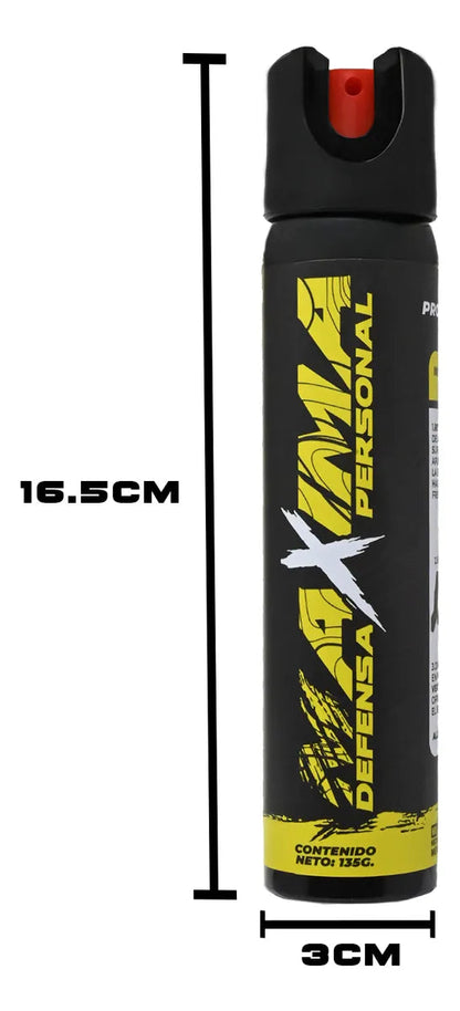 Kit Para Defensa Personal Stun Taser y  Gas Pimienta 135g Residen Evil Militaría