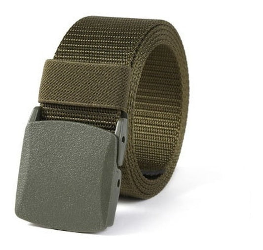 Productos Cinturón De Lona Nylon Hebilla De Plástico Unisex