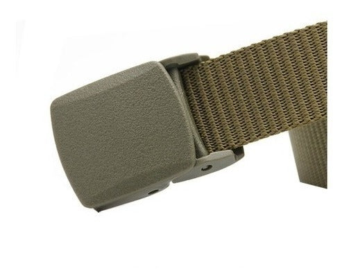 Productos Cinturón De Lona Nylon Hebilla De Plástico Unisex