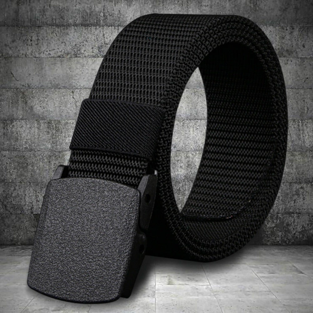 Productos Cinturón De Lona Nylon Hebilla De Plástico Unisex