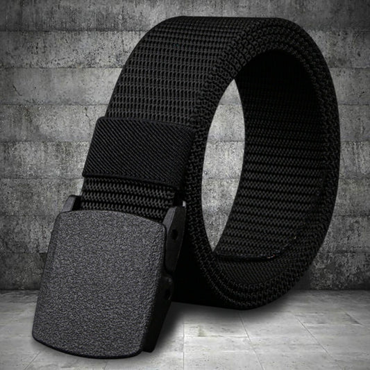 Productos Cinturón De Lona Nylon Hebilla De Plástico Unisex