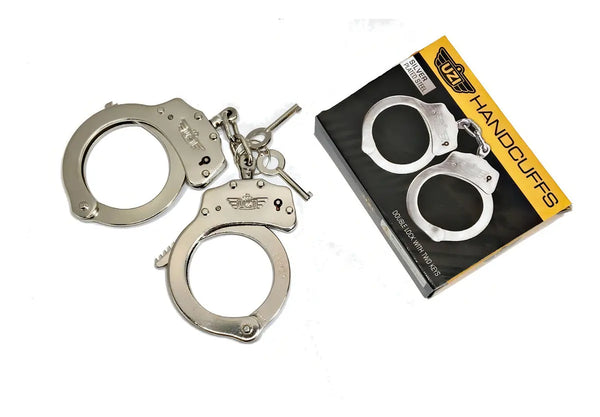 Esposas Seguridad Policiacas De Acero 2 Llaves Uzi Uzi