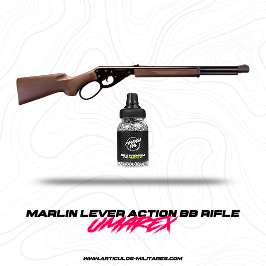 Rifle Deportivo De Aire Marlin Lever Action + 1500 BBS UMAREX