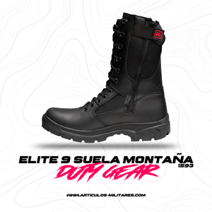 Botas Tácticas Elite 9 Negras DUTY GEAR 1593