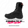 Botas Tácticas Combate 10 Negra Antiderrapante DUTY GEAR