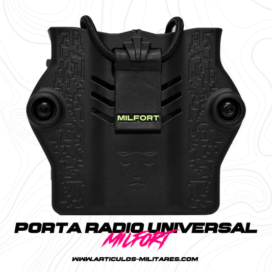 Funda Porta Radio Universal Táctico Milfort