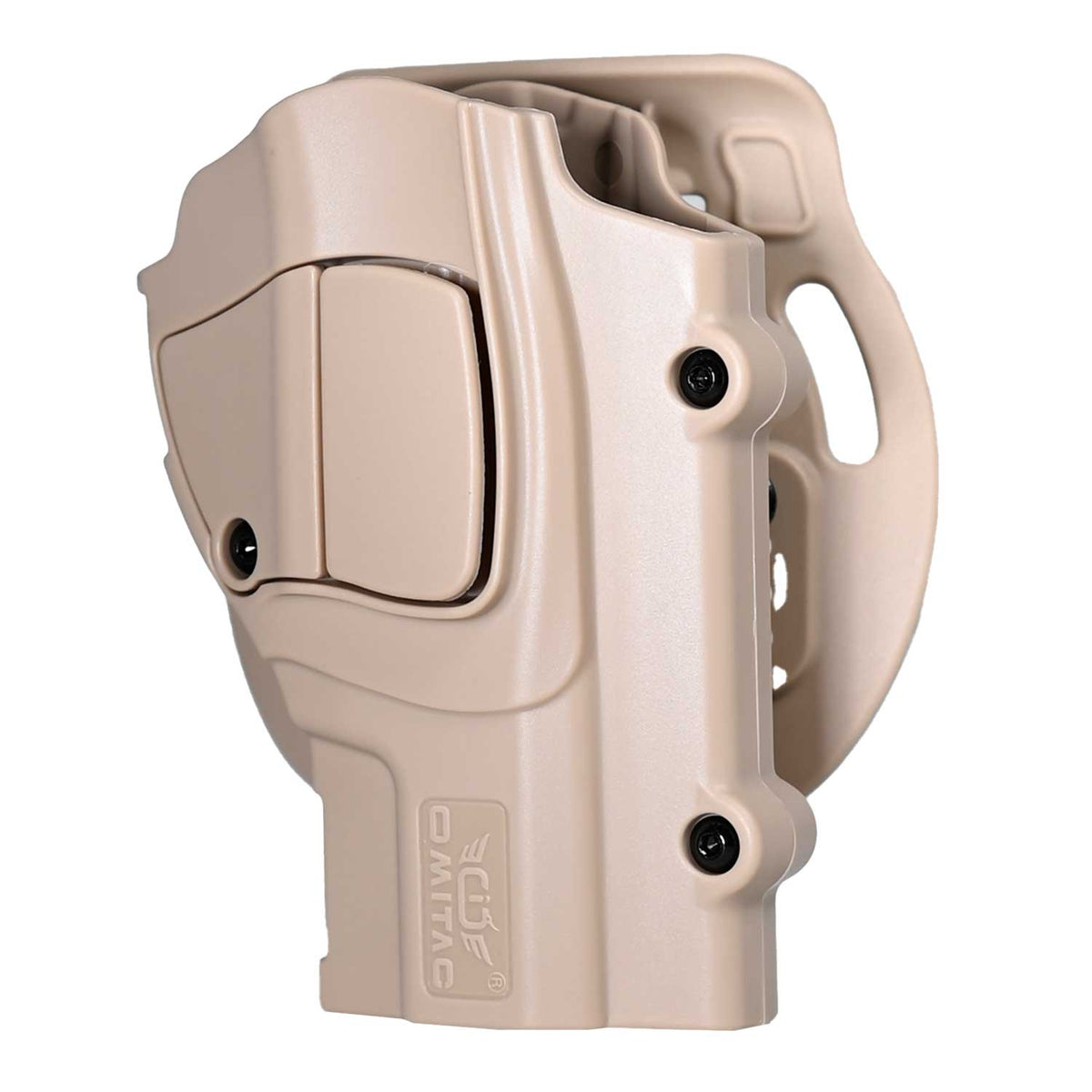 Se muestra la FUNDA PARA PISTOLA PX4 de perfil para apreciar su diseño y estructura.