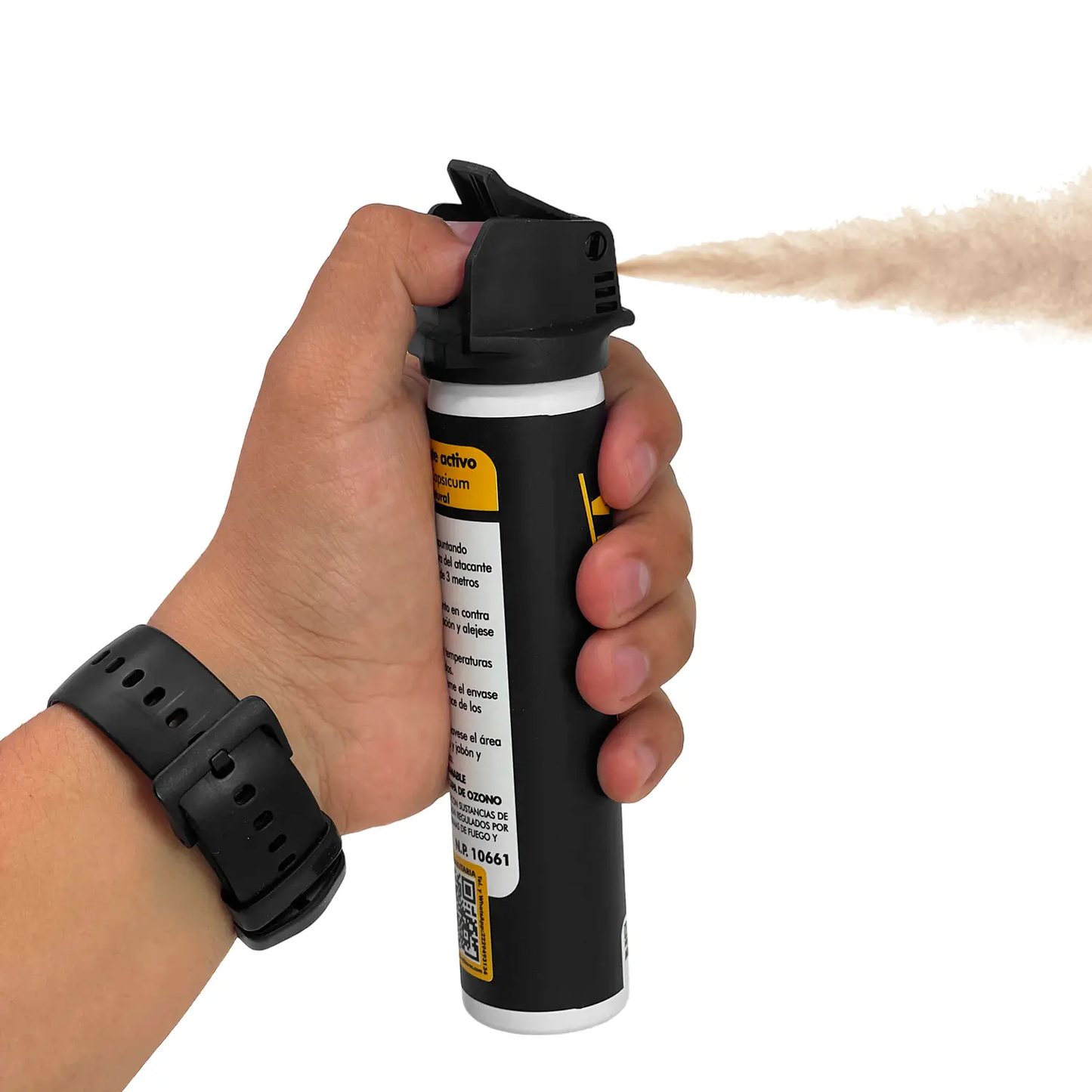 Gas Pimienta Lacrimogeno 135 gr Con Tapa De Seguridad Marca Maxima