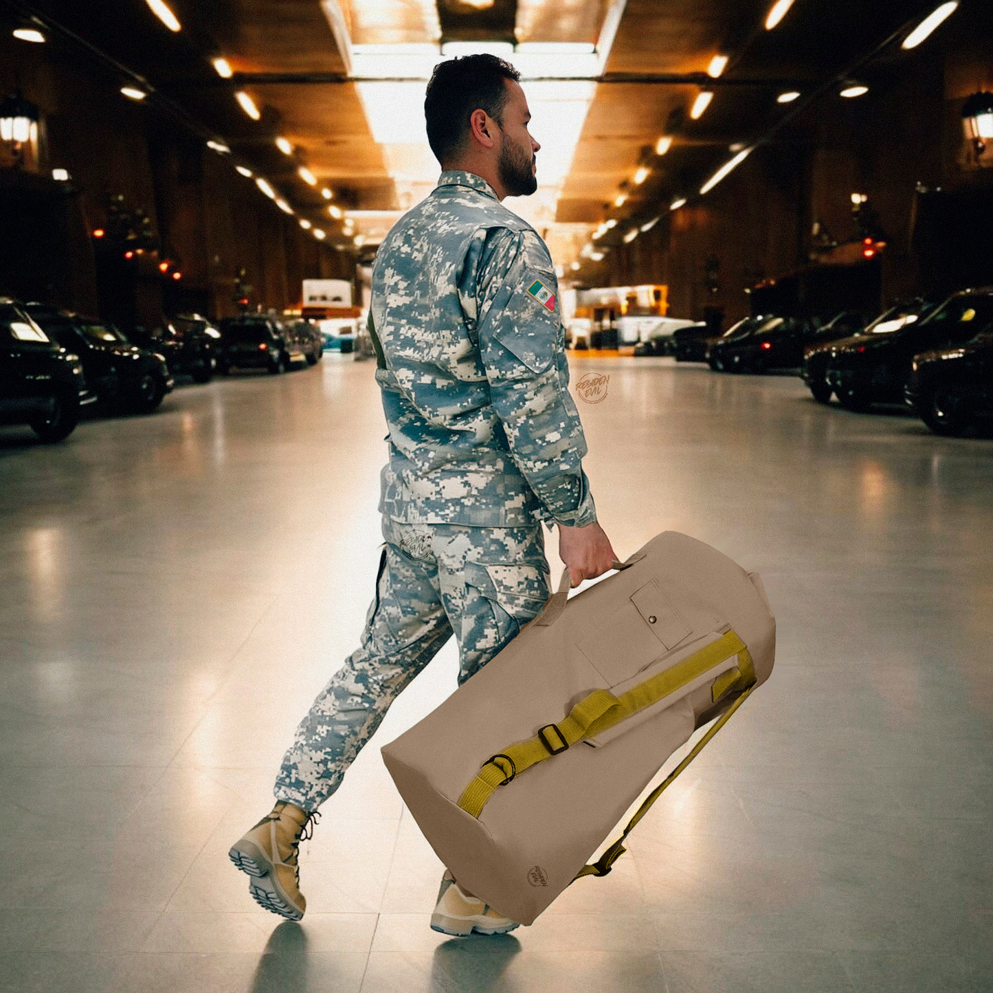 Saco De Avio Militar, Costal O Mochila De Transporte Masivo