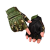 Guantes Tacticos Tipo Militar/Deportivos De Medio Dedo