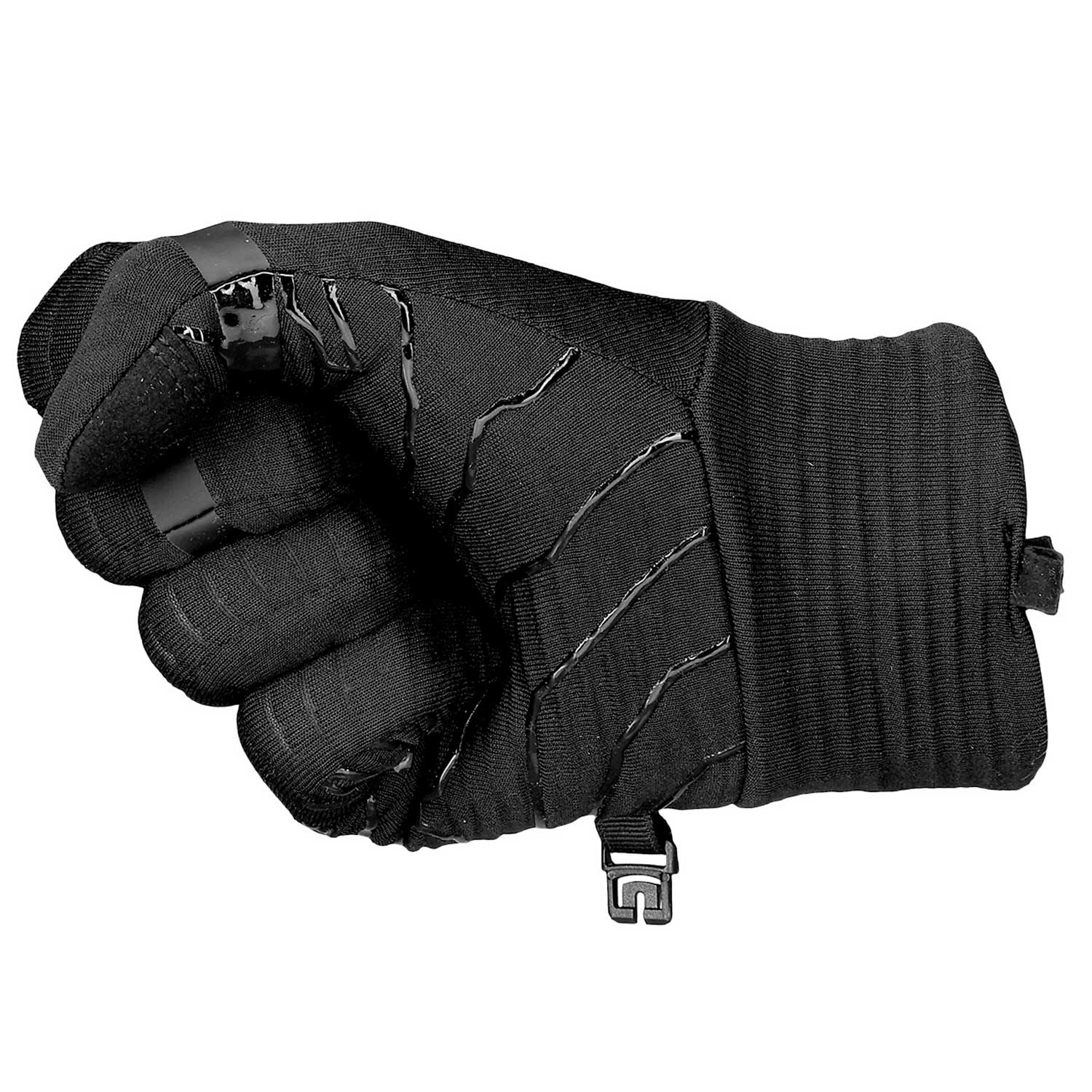 Guantes durante senderismo/camping.
