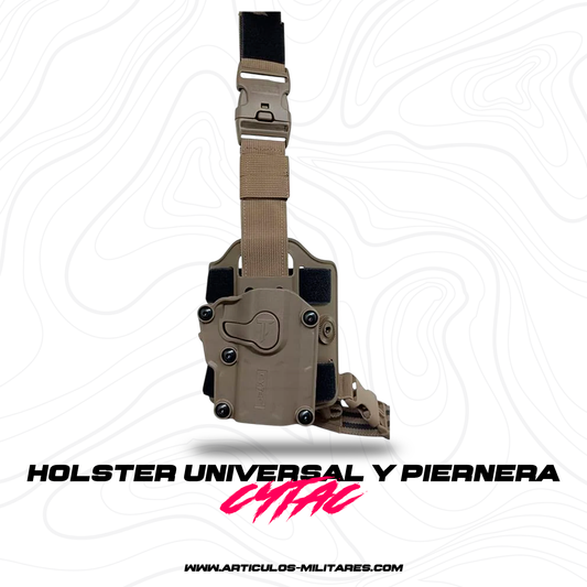 Holster Universal Con Piernera Tactica Cytac