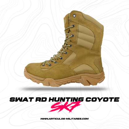 Botas Militares Tacticas SK7 SWAT RD Coyote con Cierre