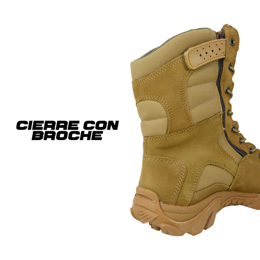 Botas Militares Tacticas SK7 SWAT RD Coyote con Cierre