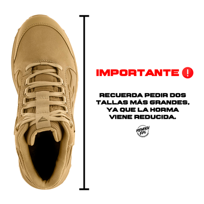 Botas Tácticas Bates Hombre Rush MID Caqui Bates ®