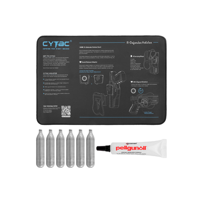 Kit Para Pistolas Con Tapete/Co2/Aceite