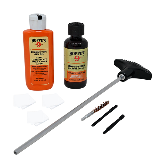 Kit Especial De Limpieza Para Armas Calibre .22 Hoppe's 9