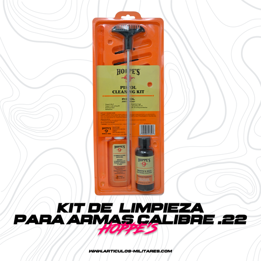 Kit Especial De Limpieza Para Armas Calibre .22 Hoppe's 9