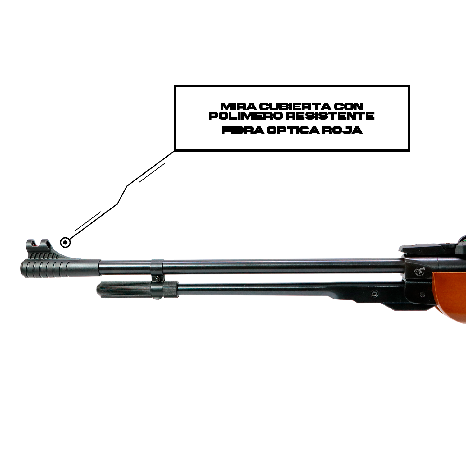 Rifle Deportivo De Aire Aztk Lince 5.5 Mm