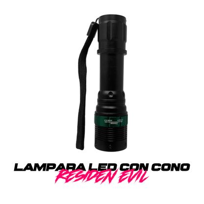Lampara LED Con Cono 250 Lumens RESIDEN EVIL