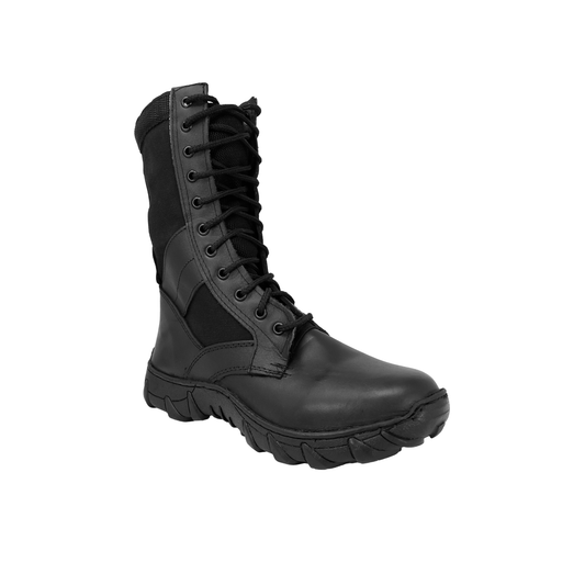 Botas Tacticas Militar De Piel Con Lona  Ligeras Para Seguridad