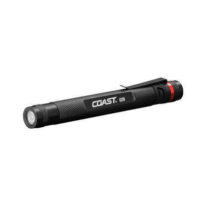 linterna g20 cuerpo de aluminio ligero con clip para colgar y   boton de  apagadp  