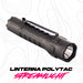 Linterna Streamlight PolyTac se observa en posición lateral resaltando su diseño táctico compacto y su resistente cuerpo de polímero de alto impacto. ⚡