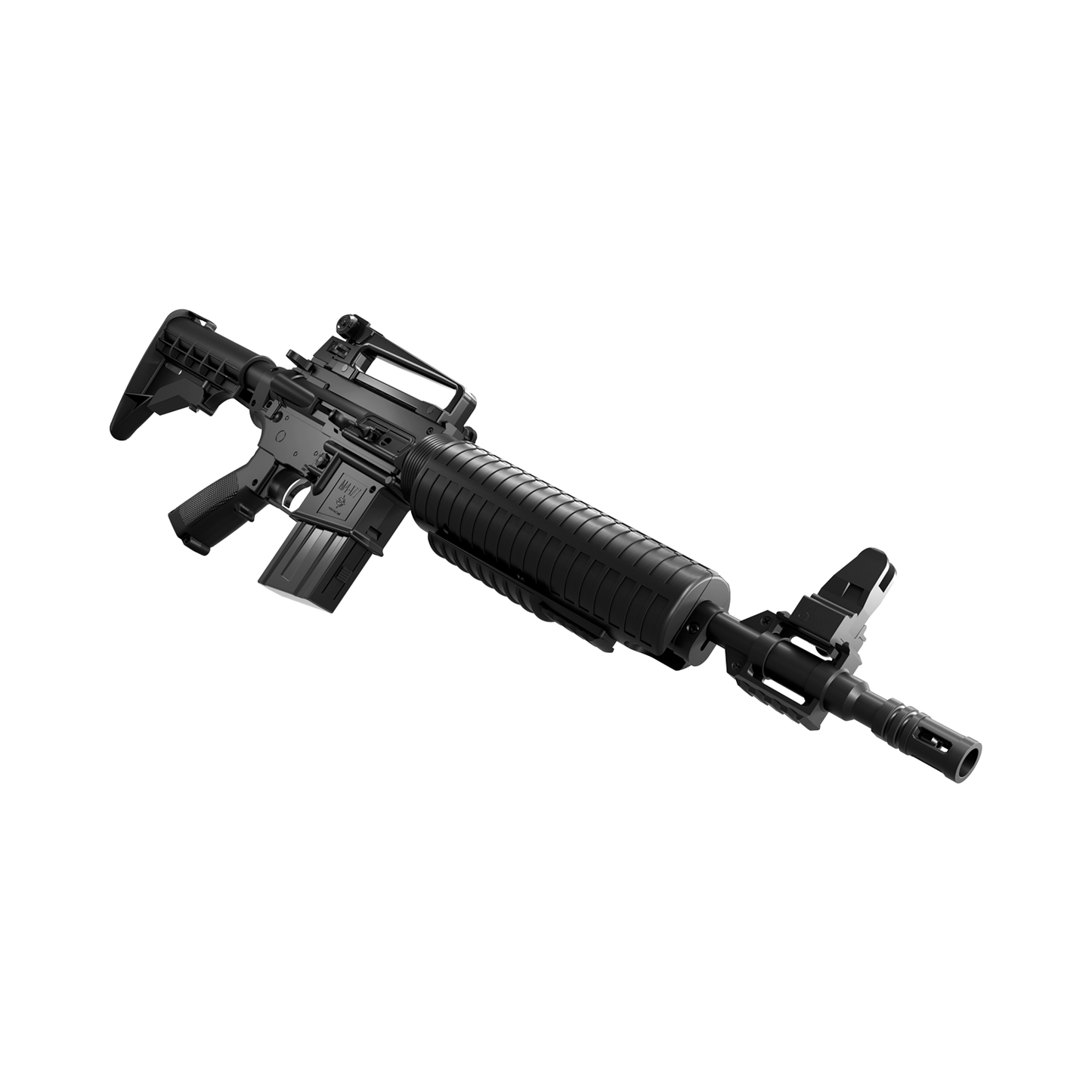 Rifle De Bombeo M4 KIT + 1500 BBS + Gafas Deportivas + Dianas De Tiro