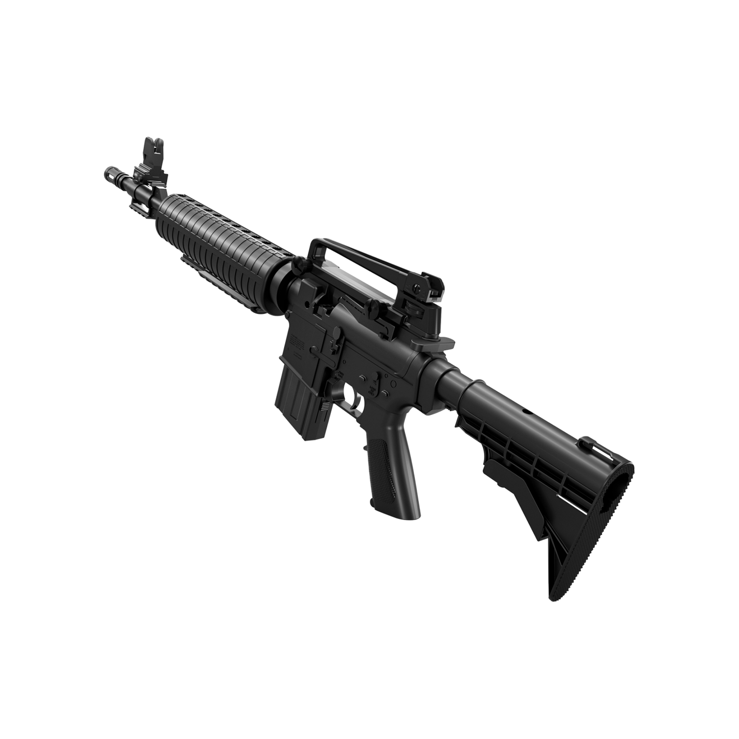 Rifle De Bombeo M4 KIT + 1500 BBS + Gafas Deportivas + Dianas De Tiro